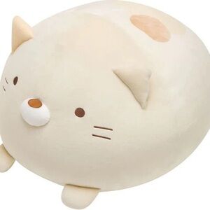 San-X Sumikko Gurashi Neko Super Mochi Daifuku Cushion Plush